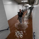 Illustration for article titled Heroic Bullpen Catcher Rescues Helpless Bats From Ballpark Flood